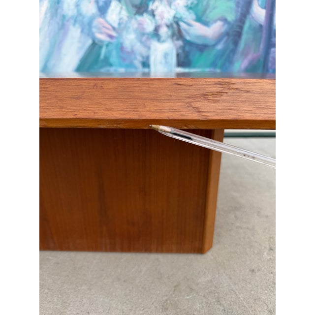 1960's Mid Century Vejle Stole & Møbelfabrik Square Coffee Table For Sale - Image 17 of 18