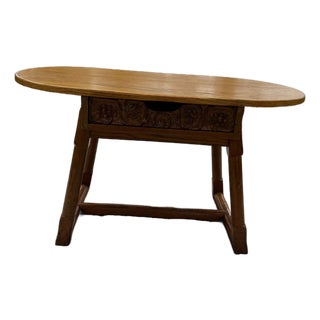 Jamestown Solid Oak Coffee Table – Classic Traditional Design For Sale