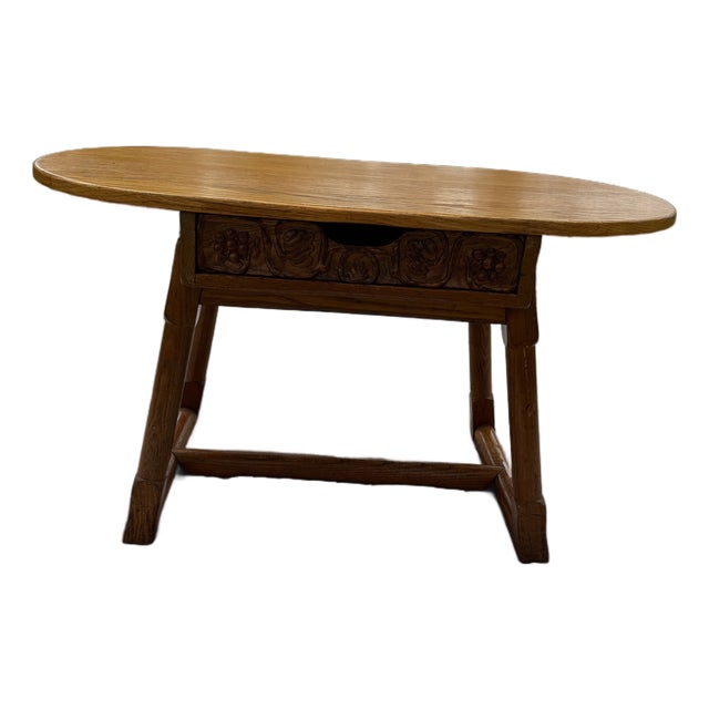 Jamestown Solid Oak Coffee Table – Classic Traditional Design For Sale