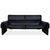 DS-2011 Leather Two-Seater Black Sofa from de Sede For Sale - Image 12 of 12