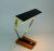 1960s Metal, Brass & Teak Desk Lamp from Kaiser Leuchten, 1960s For Sale - Image 5 of 12
