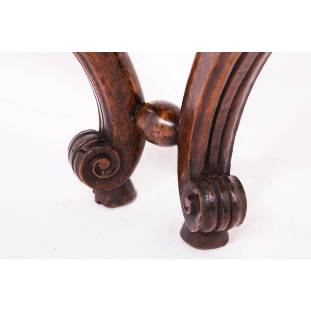 Vintage Wooden French Console For Sale - Image 9 of 10