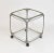Mid-Century Modern Italian Aluminium Cube Bar Trolley by Burchiellaro Lorenzo, 1970s For Sale - Image 3 of 13