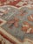 Antique Mahal Rug, Handmade Oriental Rug, Light Green, Rust, All-Over Design For Sale - Image 14 of 17