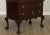 Brown Charak 1930's Chippendale Style Hand Crafted Solid Mahogany Highboy For Sale - Image 8 of 13