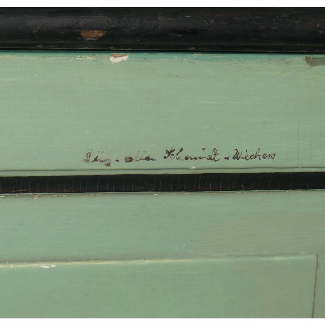 Hand Painted Kitchen Buffet For Sale - Image 17 of 18