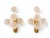 Vintage Floral Wall Sconces, 1930s, Set of 2 For Sale - Image 4 of 4