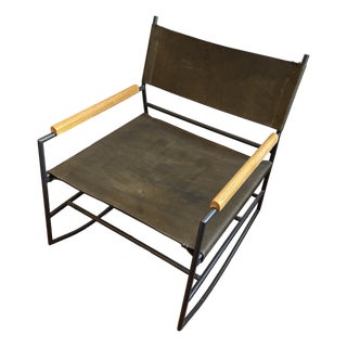 Four Hands Jack Leather Rocker For Sale