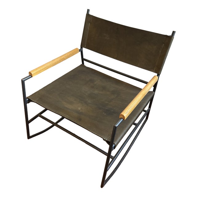 Four Hands Jack Leather Rocker For Sale