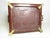 Burgundy Antique Italian Painted Jewelry Box For Sale - Image 8 of 18
