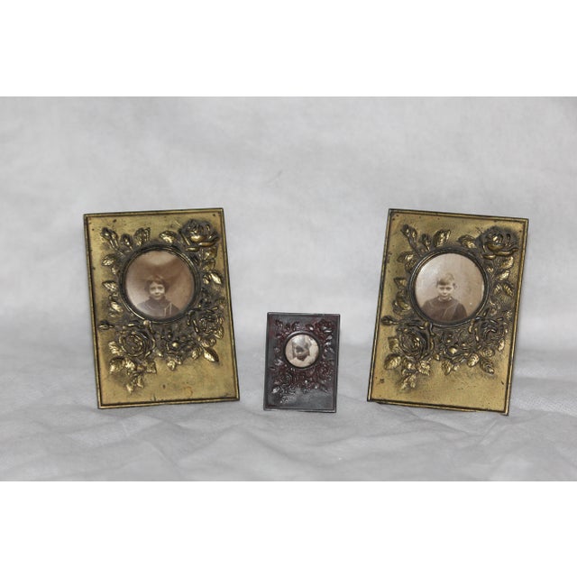 Gold Picture Frames, 1890s, Set of 3 For Sale - Image 18 of 18