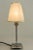 Art Deco chrome Table lamp with fabric shade vienna around 1920s Original condition Fabric shade is replaced ( new )...