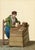 Paper Michela De Vito, Neapolitan Costume, Money Changer, 1800s, Watercolour For Sale - Image 7 of 7