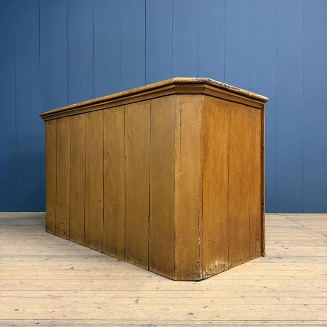 Brown Antique Dutch Painted Counter For Sale - Image 8 of 18