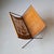 Mid-Century Modern Vintage Magazine Holder in Leather, 1950s For Sale - Image 3 of 8
