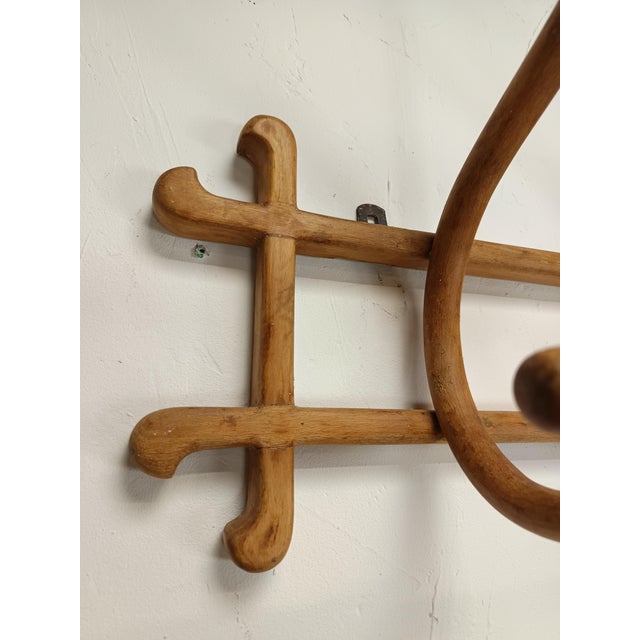 Wall-Mounted Coat Rack from Thonet, 1890s For Sale - Image 12 of 15