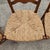 1990s Vintage Ladder Back Rush Seat Dining Chairs Set of 4 For Sale - Image 5 of 12