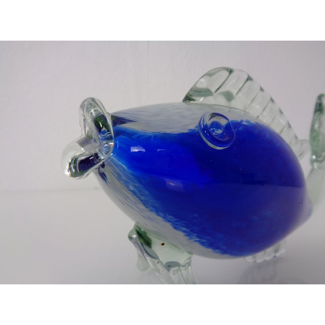 Italian Murano Glass Fish by Fratelli Toso, Italy, 1960s For Sale - Image 12 of 15