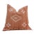 24"Clay Medallion Moroccan Silk Pillow For Sale