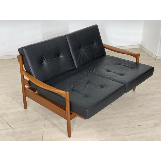 Vintage Danish Teak Sofa For Sale - Image 5 of 10