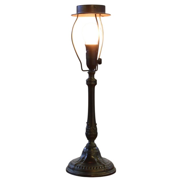 Vintage Danish Table Lamp in the style of Just Andersen, 1920s For Sale - Image 18 of 18