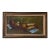 1970’s Vintage Barton Reclining Nude Woman Impressionist Abstract Oil Painting, Wood Framed For Sale