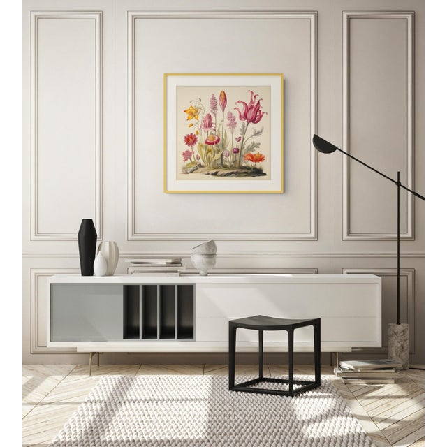 Antique Botanical Garden Study - Natural History Fine Art Print For Sale - Image 4 of 4