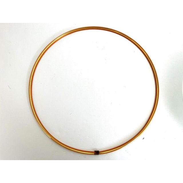 Modern Floral Flush Light, C1970 For Sale - Image 9 of 10