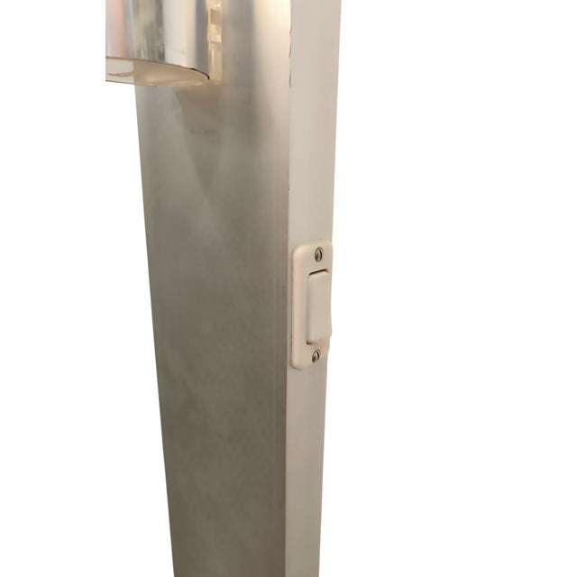 Gray Targetti Six-Light Floor Lamp with Marble Base, 1970 For Sale - Image 8 of 10