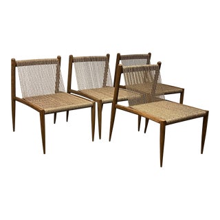 New Brownstone Montauk Indoor/Outdoor Lounge Chairs, Set of Four For Sale