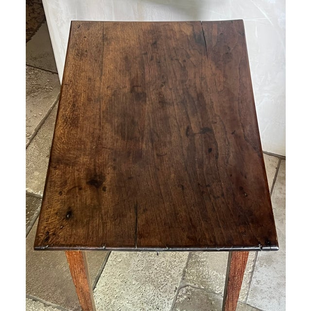 Wood Late 18th Century Georgian Side Table, Hand-Crafted Pine, England For Sale - Image 7 of 11