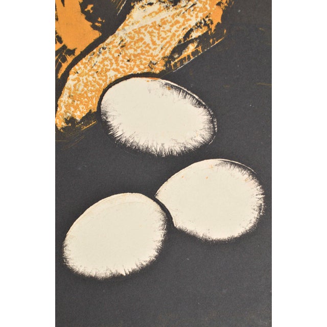 Albert Goltjakov, Breakfast, 1964, Screenprint For Sale - Image 3 of 6