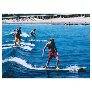 Slim Aarons, Surfing Brothers, Estate Stamped Photographic Print For Sale