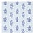 SAMPLE - Schumacher Elsa Wallpaper In Moonstone For Sale