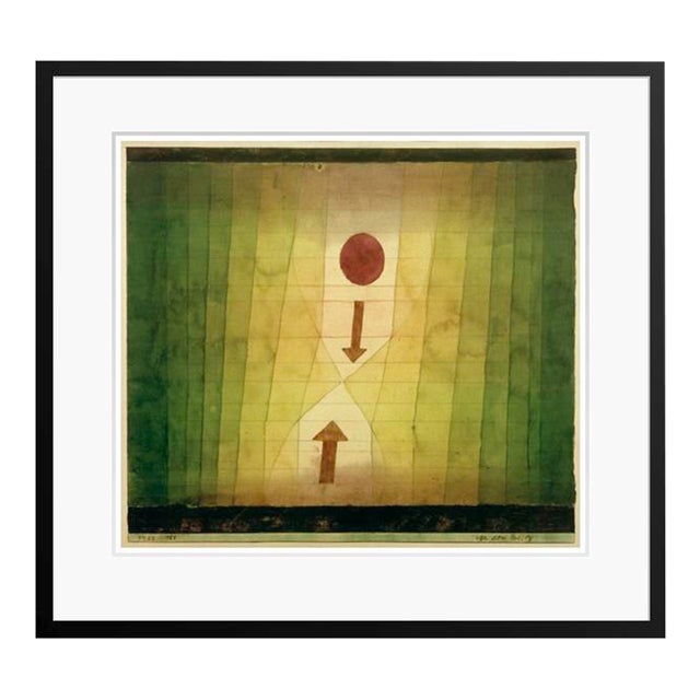 Paul Klee 'Before the Lightning' Archival Pigment Print Framed in Black Reproduction For Sale