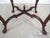 Age: Approx: 20 Years Old Details: Mahogany Claw Feet And Curved Legs High Quality Construction Large Impressive Table...