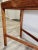 Gabriella Crespi Pencil Reed Console Table With New Glass, Attr. Gabriella Crespi For Sale - Image 4 of 12