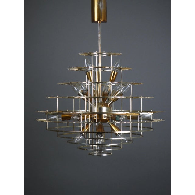 Large Austrian 11-Tier Chandelier from Bakalowits & Söhne, 1960s For Sale - Image 6 of 12