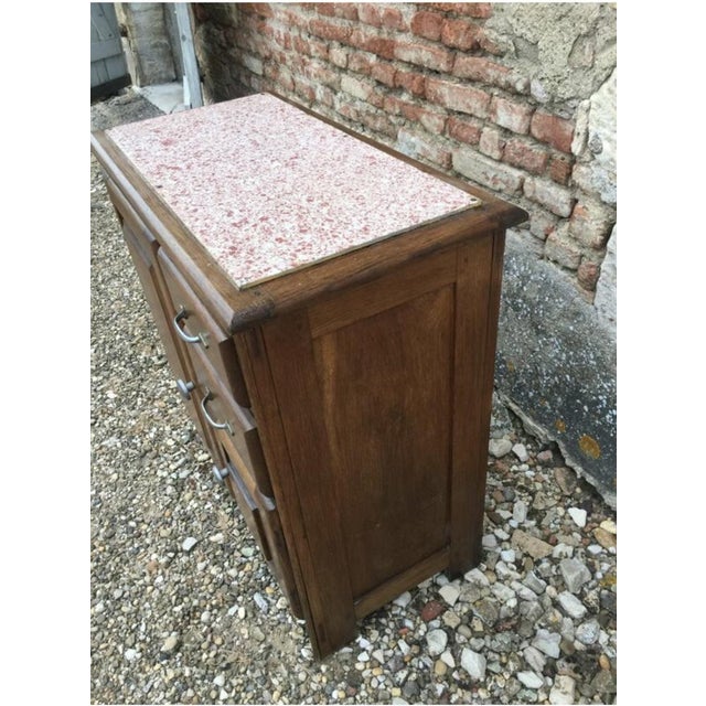 Brown French Sideboard in Solid Oak from Mado For Sale - Image 8 of 12