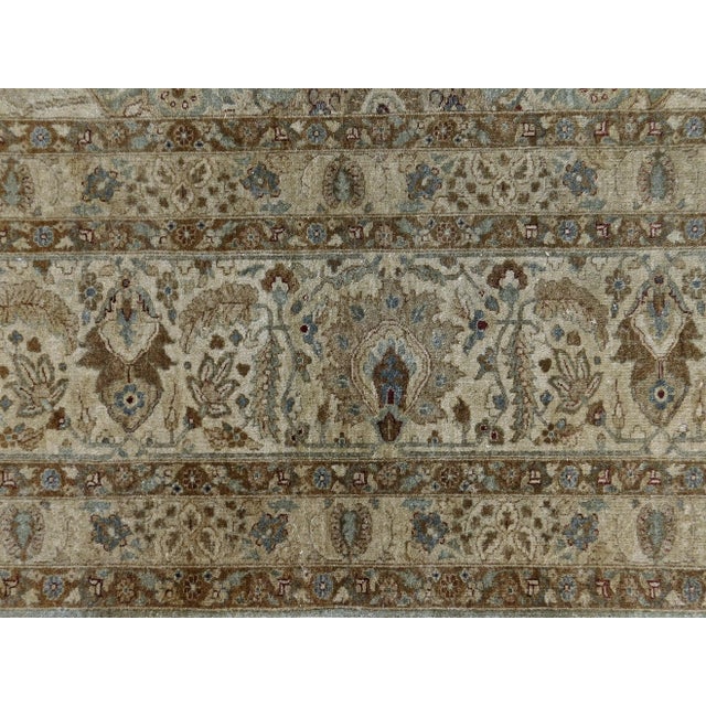 Extra Fine Super Quality Vintage Hand Knotted, Tie Dye Wool Pile Rug. For Sale - Image 9 of 18