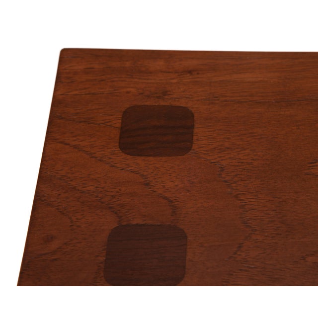 113 Lane "Tower Suite" Credenza Walnut Rosewood Chrome Mid Century 1970s For Sale - Image 11 of 18