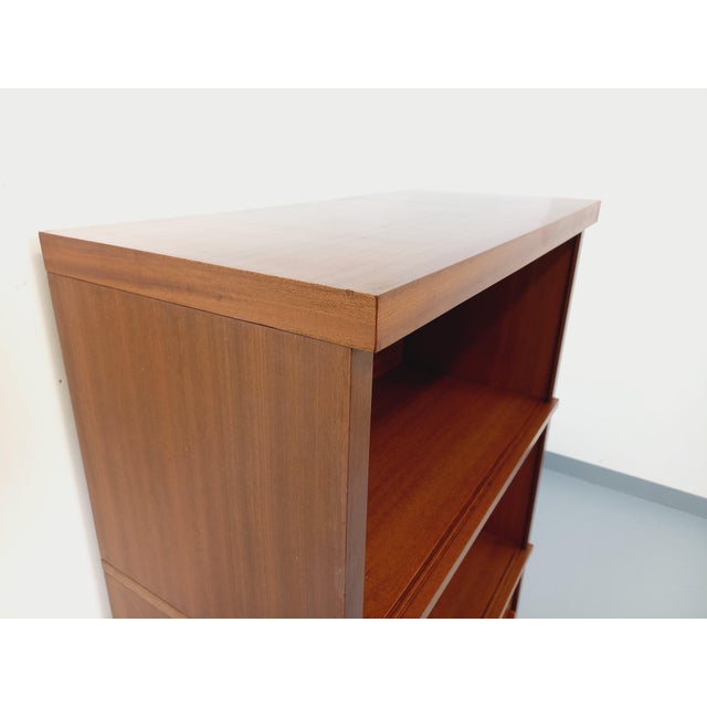 Vintage Oak Bookcase, 1960s For Sale - Image 11 of 13