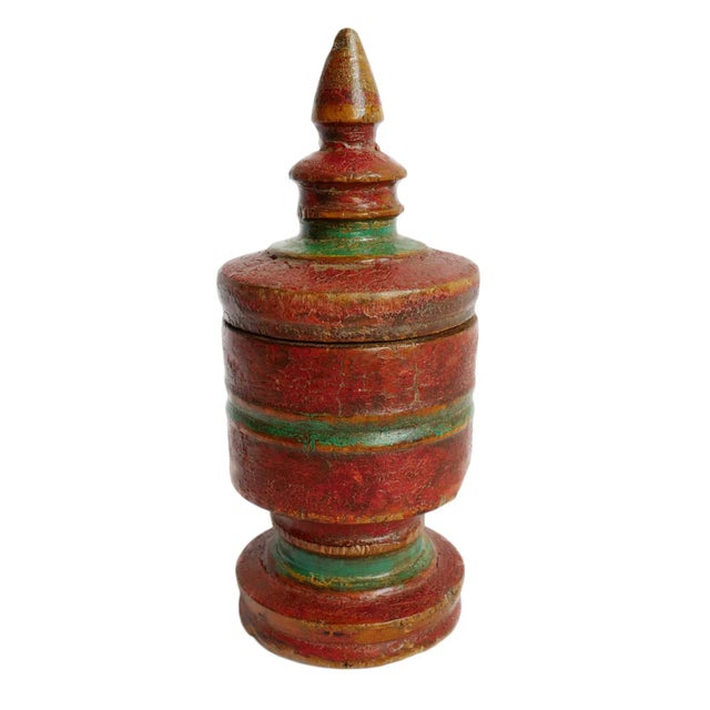 Early 20th Century Antique Burmese Betel Box For Sale - Image 5 of 5