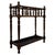 A beautifully crafted early 20th-century English Edwardian umbrella and stick stand, finely constructed in oak and...
