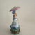 Limoges, France Beautiful Hand Painted Limoges Trinket Box Woman With Blue Dress & Parasol (Retired Limited Edition #17 of 500) For Sale - Image 4 of 5
