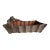 Japanese Ikebana Wabi-Sabi Bamboo Carved Basket For Sale