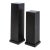 Pair of Modern Classic Columns in Black Oak by R&y Augousti For Sale