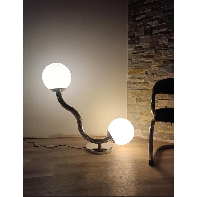 Vintage Glass Persepolis Lamp from Fase, 1973 For Sale - Image 12 of 14