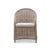 French Country Natural Rattan Dining Chair For Sale - Image 3 of 8