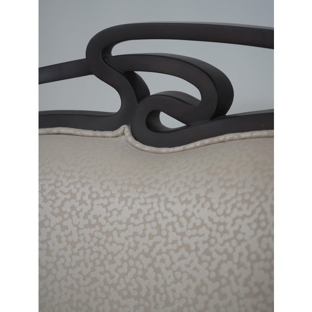 Christopher Guy Swirl Chaise Lounge Sofa For Sale - Image 10 of 18